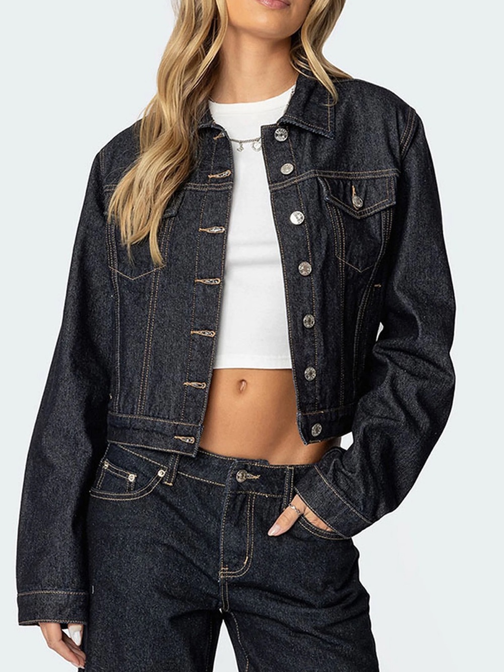 Edikted Barb denim jacket
